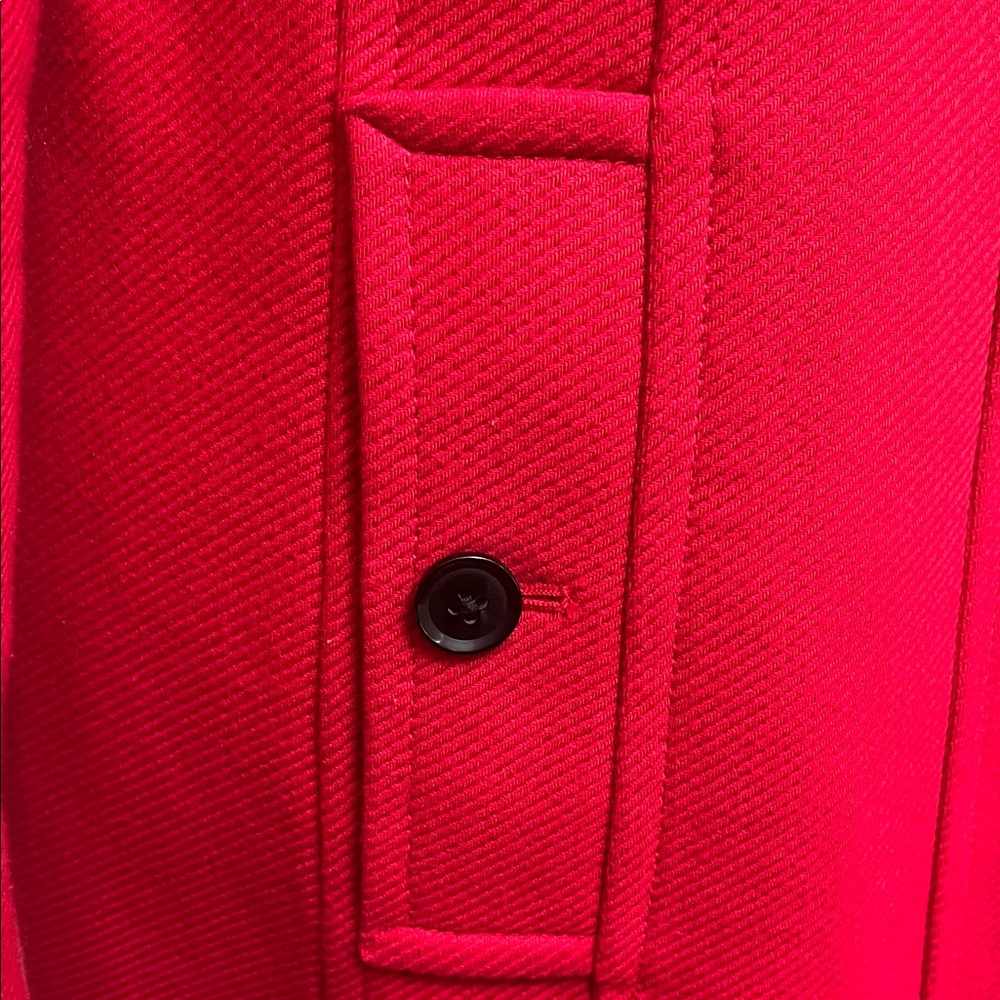 EUC Banana Republic Red Women's Trench Coat (M) - Picture 5 of 14